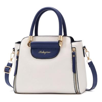 China 2023 new portable bag women's fashion contrast color handbag large capacity one shoulder cross - body bag tide for sale