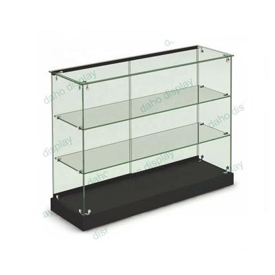 China Shopping mall shipping mall display cabinet jewelry display cabinet retail and supermarket glass supplies for sale