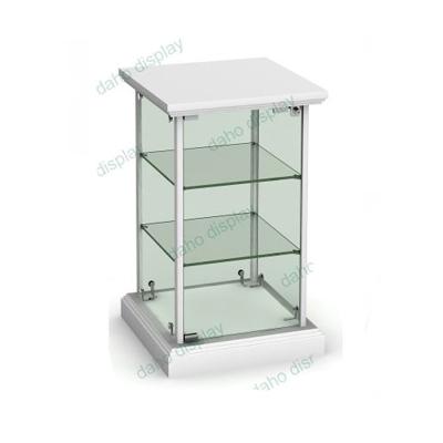 China Shopping Mall Factory Price LED Light Glass Jewelry/Cell Phone Display Case For Shipping Mall for sale