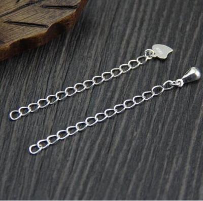 China Customized 925 Sterling Pure Italian Silver Jewelry Western Wholesale Adjustable Chains for sale