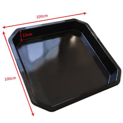 China 12cm Heigh Fiberglass Insect Black Mealworm Soldier Fly Larvae Plastic Breeding Box for sale