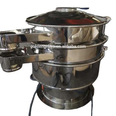 China Screening 3 Layers 304 Stainless Steel Circular Screening Vibrating Screen For Black Soldier Fly Sieving Machine for sale