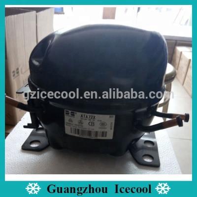 China Refrigeration Parts Wanbao Huaguang 1/4HP R134a Refrigeration Compressor ATA72X for sale