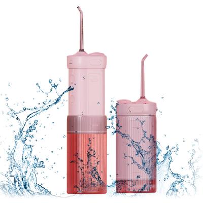 China Outdoor Water Flosser for Teeth Cordless Dental Oral Irrigator and USB Teeth Cleaner for Traveling and Home Rechargeable for sale