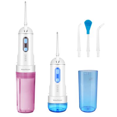 China Portable Style Outdoor Professional Travel Cup Dental Care 200ml Dental Water Flosser for sale