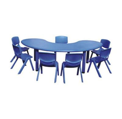 China Modern wholesale plastic kids chairs and table used for kindergarten for sale