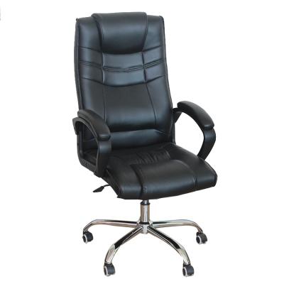 China Luxury Modern High Quality Comfortable Leather Swivel Manager Executive Office Chair For Office Furniture for sale