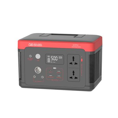 China OEM ODM Control DC to AC 110V G-600 Inverter Battery Factory Wholesale Price Outdoor Camping 600W 615Wh Portable Power Station for sale