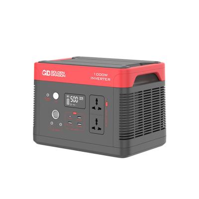 China OEM ODM DC to AC 110V G-1100 Inverter Battery Factory Wholesale Price Outdoor Camping 1100W 1036Wh Portable Power Station for sale