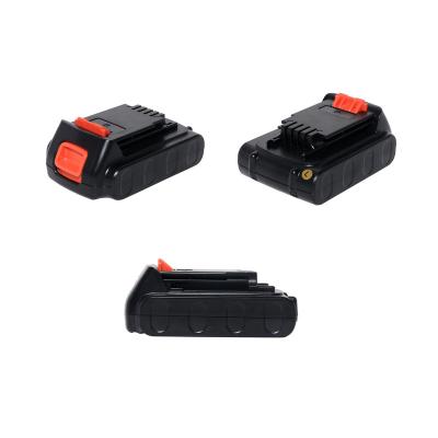 China Factory Sale 20V 3.0Ah Li Ion Tool Cordless Power Tool Battery Charger For Decker From China Supplier Black for sale