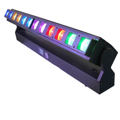 China Moving head light bar stage/wedding/concert/eye beam RGBW 4in1 new version 12 nightclub for DJ night club for sale