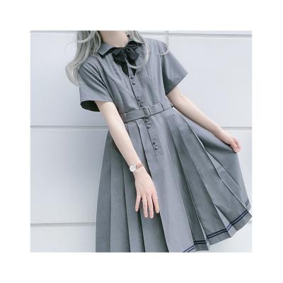 China China Manufacturer Wholesale Midi Pleated Jk Breathable Uniform Plaid Skirt For Sale for sale