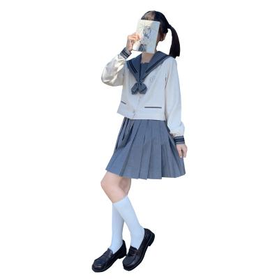 China Best Selling Korea School Customizable Japanese Style Color Clever Sailor Girl Jk Uniform for sale