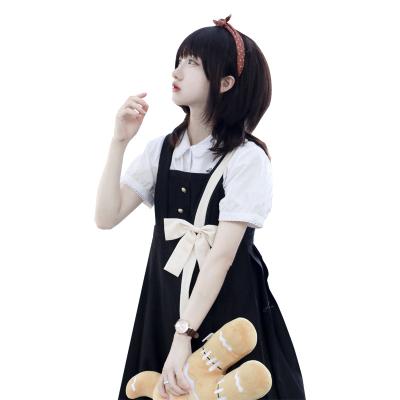 China Best Selling Preppy Japanese Style Friendliness School Uniform Girl Breathable Preppy Dress for sale