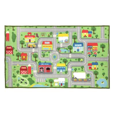 China Digital Printed Baby Non-slip Children's Floor Play Mat for sale