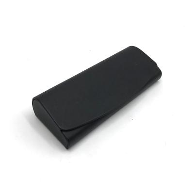 China Fashional Glasses Case Customized Fashion 100% Handmade Color PU Leather Plain Eyewear Case for sale