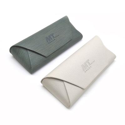 China Fashional glasses case high quality faux leather sunglasses case luxury hot sale packaging eyewear case for sale