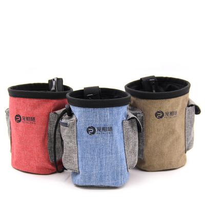 China 2021 New Design Pet Supplies Sustainable Pet Supplies Outlet Multicolor Training Food Bag for sale