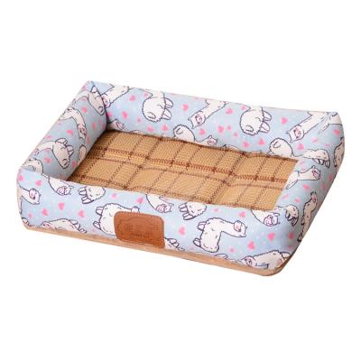 China Wholesale Puppy Cooling Cat Bed Luxury Pet Cushion for Cats for sale