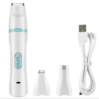 China Latest Viable 3 in 1 Sharp Professional Electric USB Rechargeable Pet Nail Grinder Paw Paw Trimmer for Cat Dog for sale