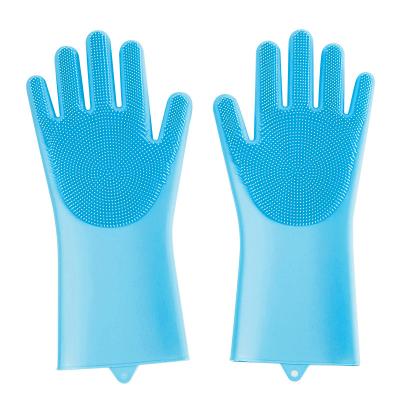 China Durable Resistance To Tear Multi-directional Massage Pet Bath Waterproof Latex Mitt for sale