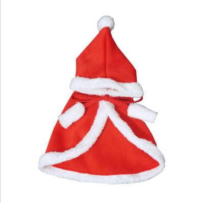 China Sustainable Pet Halloween Christmas Cat Cape for sale