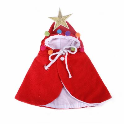 China Sustainable Pet Clothes Christmas Halloween Cat Clothes Cape for sale