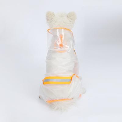 China Large Sustainable Cost Effective Stain Resistant Pet Four Corners Waterproof Raincoat for sale