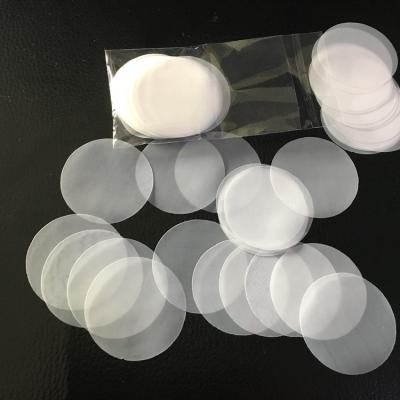 China 15 25 50 100 150 200 250 300 500 Micron Nylon Filter Disc Plain Weave Nylon Filter Mesh Disc 100% Monofilament Nylon Mesh 5 for sale