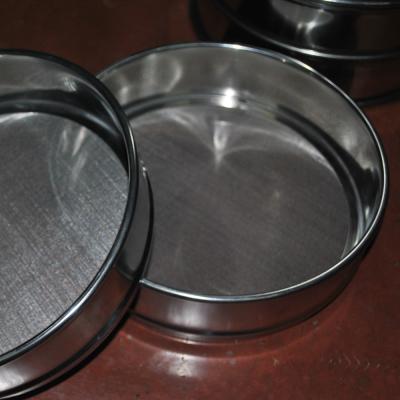 China Plain weave test lab sieve factory 45 micron fine test sieve for lab for sale