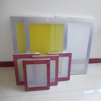 China Home Use Aluminum Silk Screen Printing Frame With Mesh For Textile Screen Printing for sale