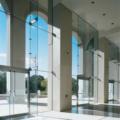 China Details Dwg Supplier Spider Curtain Wall Reasonable Price Modern Energy Saving Glass Aluminum Profile Modern Building Type for sale