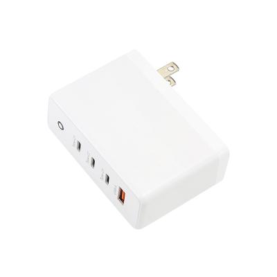 China Residential / General Purpose ETL & cETL Listed 4 Port Travel Type C LED Indicator USB Wall Charger Charger for sale