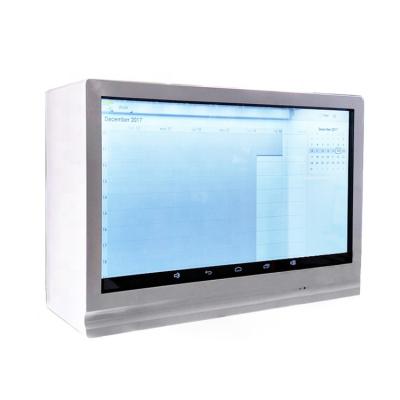 China Display cabinet style new 32 inch transparent touch screen LCD display showcase. for sale