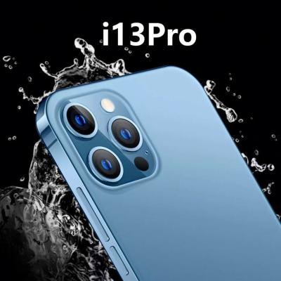 China Beauty Camera i13 Pro Max Fingerprint Unlock Smart Phone 7.2inch 4G Used Mobile Phone Smartphones Support OEM/ODM For Your Brand for sale