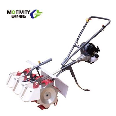 China Mill 3 Rows 2 Stroke Rice Stripper Paddy Weeder Machine for sale