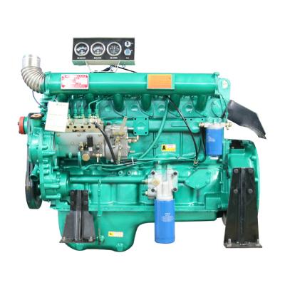 China Weifang Ricardo Water Cooled Diesel Engine R6105ZD 115HP 6 Cylinder Cheap Price Diesel Engine For Sale for sale