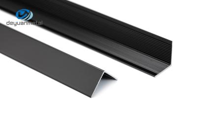 China 6063 Aluminium L Profiles Edging Protector 0.8-1.5mm Thickness for sale