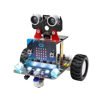 China Python Education Yahboom Micro:Bit Robot Smart Car Compatible with BBC Micro:Bit Board V1/V2 for sale