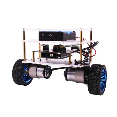 China Yahboom Lovely DIY Acrylic Platform Balance RC Two Wheel Robot Educational Smart Kit With MPU6050 6000200062 for sale