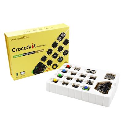 China STEAM Education Original Yahboom STEM Clip Electronic Educational Kits With Sensor Module For BBC Micro:bit V2 for sale