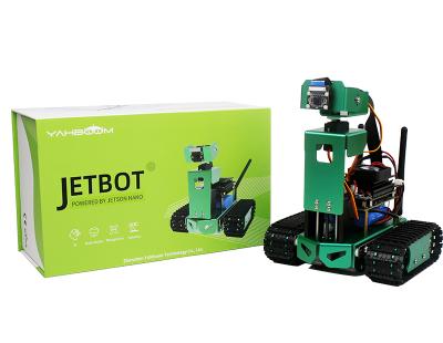 China Artificial Intelligence Yahboom Jetson AI Car Robot 3 DOF Nano Gameplay Camera Compatible with nvi-Diameter Jetson Nano Board 4GB (B01 A02) for AI Education for sale