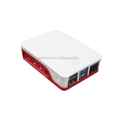 China Original Official Raspberry Pi 4B Raspberry Pi 4B Protective Case in Red and White for sale