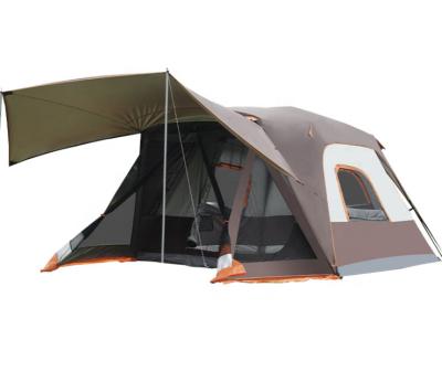 China Portable Outdoor Thick Rainproof 5-8 People Large Family Camping Tent for sale