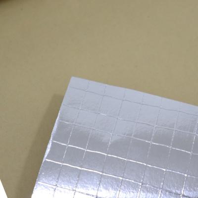 China Best Quality 2 Way Industrial Hot Selling Kraft Aluminum Foil Scrim Aluminum Backed Aluminum Foil For Roof Insulation for sale