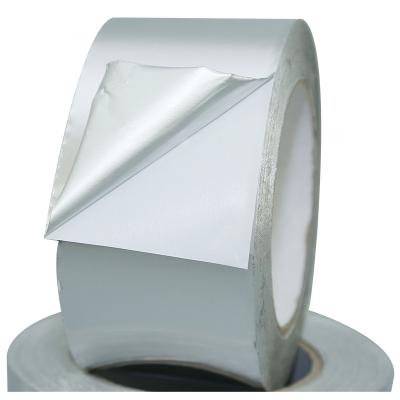 China Waterproof Waterproof Duct Aluminum Foil Adhesive Insulation Tape Non Leakage Without Paper Liner for sale