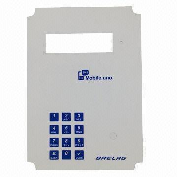 China Embossed Tactile Rubber Membrane Switch Keyboard For Medical Equipment for sale