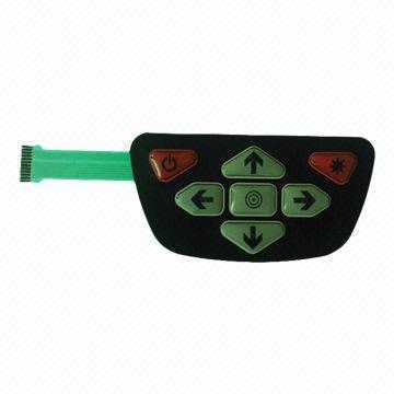 China Flexible Silicone Rubber Membrane Switch for sale