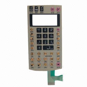 China Tastatur-Metallhauben-Membranschalter-Platte zu verkaufen