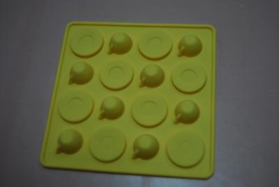 China Round Shape Silicone Kitchen Utensils , Silicone Cake Moulds for sale